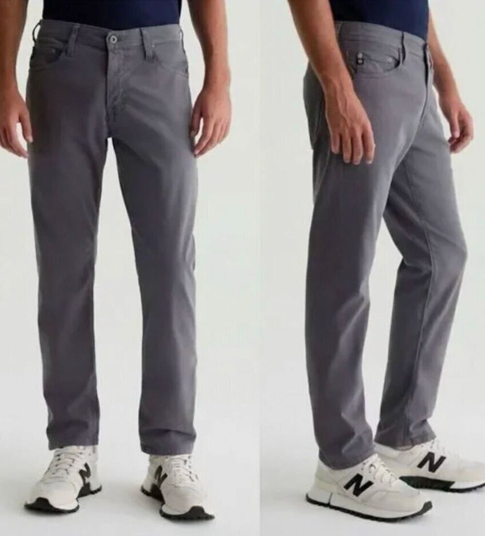 Ag Adriano Goldshmied the graduate grey pant size 36x28